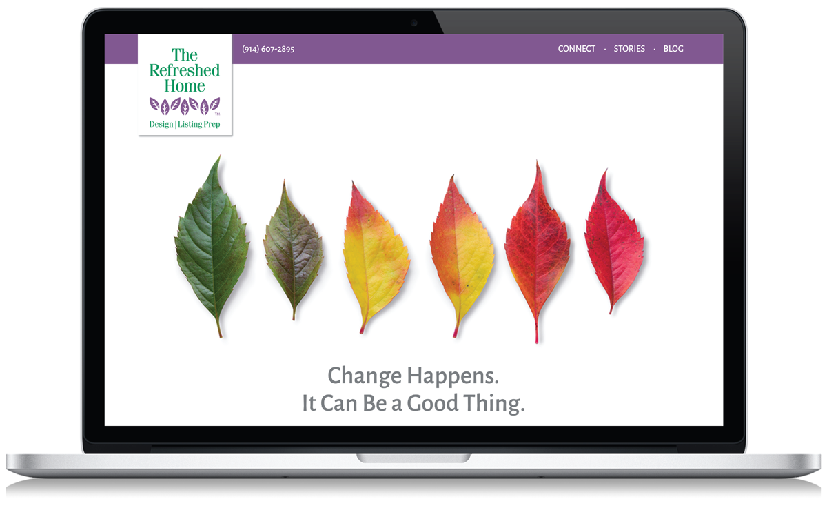 The Refreshed Home website
